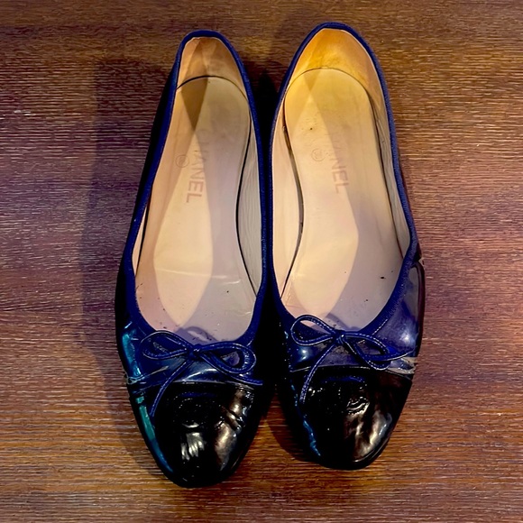 Chanel Ballet Flats Size 41.5 - Picture 1 of 10
